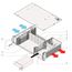 24579-081, корпус 2U 275D для плат CompactPCI 6U + Rear I/O (4 слота) с блоком питания 250 Вт ATX, фото 2  – ТА