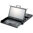 19" KVM консоль управления AMK504: монитор 17.3" FullHD + клавиатура с тачпадом, KVM 4 порта DVI+USB+Audio(In/Out), питание 24/48 VDC, single rail, Яркость: 300 нит, Сенсорный экран: нет, Интерфейс: DP+USB+Audio, KVM-переключатель: 4 порта, Питание: 24/48 VDC  – ТА