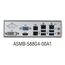 Материнская плата MicroATX для промышленного сервера на Core i Gen.12 (W680) с 4×LAN, 6×USB3.2, 5×SATA, 3×COM, 3×PCIe, Порты Gigabit TX: 4, фото 3  – ТА