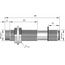 Индуктивный датчик M12×59 (Sn=6 мм), PNP "НО", 24 VDC, разъем M12, фото 2  – ТА