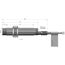 Индуктивный датчик M18×86 (Sn=8 мм), 2-пров. AC/DC "НЗ", 20…250 VAC/DC, кабель 2 м со штуцером, Тип напряжения: AC или DC, Монтажное исполнение: неутапливаемое, Функция выхода: НЗ, Электрическое исполнение: 2 wire, Модификация: стандарт, Электрическое подключение: кабель со штуцером, фото 4  – ТА