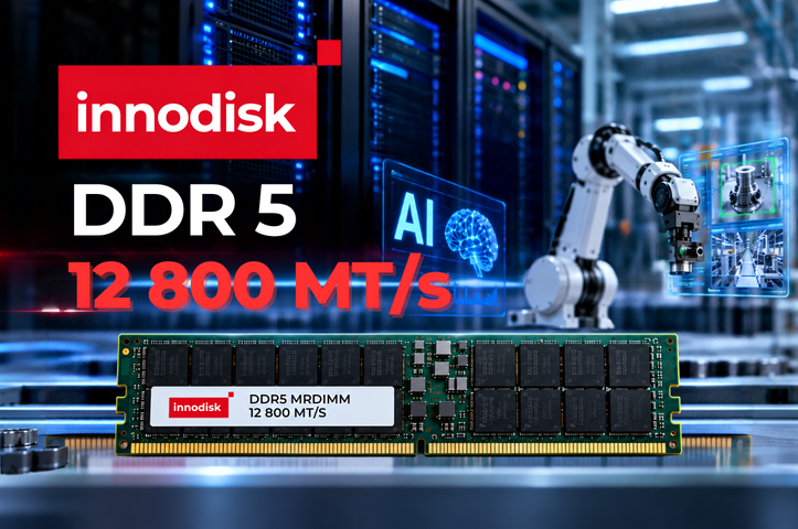 Innodisk представила модули DDR5 MRDIMM12 800
