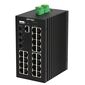 Управляемый промышленный L2+ коммутатор Ethernet: 24 порта 1G TX + 4 порта 1G/2.5G/10G SFP+, −40…+80°С  – ТА
