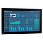 Промышленный панельный компьютер 24" с Core i5-1235U, 5×USB, 2×RS-232/422/485, 3×LAN и мультисенсорным экраном, Диагональ экрана: 23.8", Соотношение сторон: 16:9, Сенсорный экран: ёмкостный мультисенсорный, Установленный CPU: i5-1235U, Материал передней рамки: алюминий анодир.  – ТА