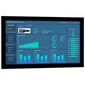 Промышленный панельный компьютер 32" с Core i7-1255U, 5×USB, 2×RS-232/422/485, 3×LAN и мультисенсорным экраном, Диагональ экрана: 31.5", Соотношение сторон: 16:9, Сенсорный экран: ёмкостный мультисенсорный, Установленный CPU: i7-1255U, Материал передней рамки: алюминий анодир.  – ТА