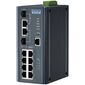 Промышленный управляемый L2 коммутатор: 8×Gigabit TX c PoE + 2×Gigabit TX/Combo SFP, −40…+75°С, Порты 10/100Base-TX: −, Порты Gigabit TX: 10 (8 + 2×TX/SFP Combo), Порты Gigabit оптика: Gigabit SFP (2 порта) / Combo TX, Рабочая температура: -40…+75°C  – ТА