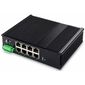 Неуправляемый промышленный коммутатор Ethernet: 8 портов 10/100/1000TX, 2× 10…55 VDC, −40…+85°С  – ТА