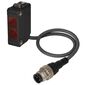 Рефлекторный датчик 32×20×11, 0…3 м, PNP, маслонепроницаемый IP67G, выносной разъем M12  – ТА