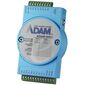 ADAM-6051: 16-канальный программируемый модуль дискретного ввода-вывода с Modbus/TCP: 12×DI (C/F 3 кГц), 2×DO (5 кГц), 2×C/F (4.5 кГц), гальв. изоляция  – ТА