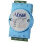ADAM-6052: 16-канальный программируемый модуль дискретного ввода-вывода с Modbus/TCP: 8×DI (C/F 3 кГц), 8×DO (1А, 5 кГц), гальв. изоляция  – ТА