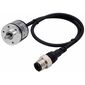 Инкр.энкодер Ø30, 1000 имп/об, фазы (A, B, Z),  NPN с ОК, 5 VDC, кабель с разъемом сзади 0  – ТА
