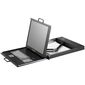 19" KVM консоль управления AMK701: монитор 19" + клавиатура с тачпадом, 1 вход DVI+USB (без KVM), dual rail  – ТА