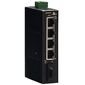 EX42914-3, промышленный неуправляемый Gigabit коммутатор, 4 порта 10/100/1000TX + 1 порт 1000SX MM 550м SC, −40…+75°С, Порты Gigabit TX: 4, Порты Gigabit оптика: Multi-mode SX (1 порт), Оптические разъемы SX/LX/BX: SC  – ТА