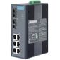 Коммутатор 6×Gigabit TX + 2×Gigabit LX SM 10км SC, −10…+60°С, Порты Gigabit TX: 6, Порты Gigabit оптика: Single-mode LX (2 порта), Дальность передачи SX/LX/BX: 10 км, Оптические разъемы SX/LX/BX: SC, Рабочая температура: -40…+75°C  – ТА