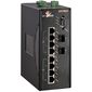 Управляемый L2 PoE коммутатор 8 портов 100TX с PoE до 60 Вт/порт + 2 порта 100/1000-SFP, Порты 10/100Base-TX: 8, Порты Gigabit TX: −, Порты 100Mbit оптика: −, Дальность передачи FX: −, Порты Gigabit оптика: Gigabit SFP (2 порта), Дальность передачи SX/LX/BX: −  – ТА