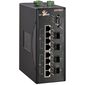 Управляемый L2 PoE коммутатор 8 портов 100TX с PoE до 60 Вт/порт + 2 порта SFP + 2 порта 100/1000-SFP, Порты 10/100Base-TX: 8, Порты Gigabit TX: −, Порты 100Mbit оптика: SFP (2 порта), Дальность передачи FX: −, Порты Gigabit оптика: Gigabit SFP (2 порта), Дальность передачи SX/LX/BX: −  – ТА