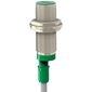 Индуктивный датчик M18×50 (Sn=5 мм), NPN "НО", 24 VDC, кабель 2 м со штуцером для крепления защиты, Монтажное исполнение: утапливаемое, Функция выхода: НО, Электрическое исполнение: NPN, Модификация: стандарт, Электрическое подключение: кабель со штуцером  – ТА