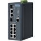 Промышленный управляемый L2 коммутатор: 8×100TX + 2×Gigabit TX/Combo SFP, −40…+75°С, Порты 10/100Base-TX: 8, Порты Gigabit TX: 2 × TX/SFP Combo, Порты Gigabit оптика: Gigabit SFP (2 порта) / Combo TX, Рабочая температура: -40…+75°C  – ТА