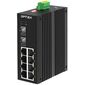 Неуправляемый промышленный коммутатор Gigabit Ethernet: 8 портов 1G TX + 2 порта 1000-SFP, −40…+75°С  – ТА
