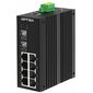 Управляемый промышленный L2 коммутатор Ethernet: 8 портов 1G TX + 2 порта 1G/2.5G SFP,−40…+75°С  – ТА