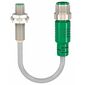 Индуктивный датчик M8×31 (Sn=1.5 мм), NPN "НО", 24 VDC, выносной разъем M12, Монтажное исполнение: утапливаемое, Функция выхода: НО, Электрическое исполнение: NPN, Модификация: стандарт, Электрическое подключение: разъем M12 на кабеле  – ТА